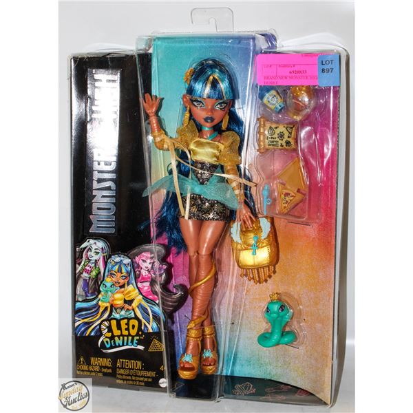 BRAND NEW MONSTER HIGH CLEO DENILE