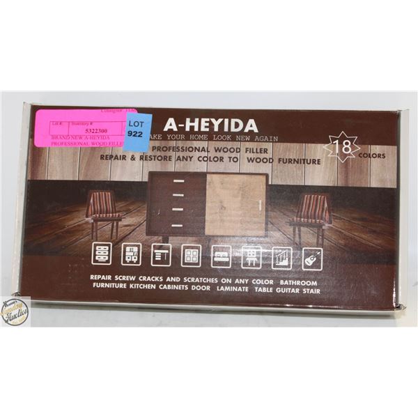 BRAND NEW A-HEYIDA PROFESSIONAL WOOD FILLER