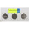 Image 1 : 1971 & TWO 1973 CANADA DOLLARS