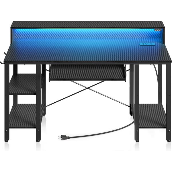 BRAND NEW ROLANSTAR COMPUTER DESK WITH POWER