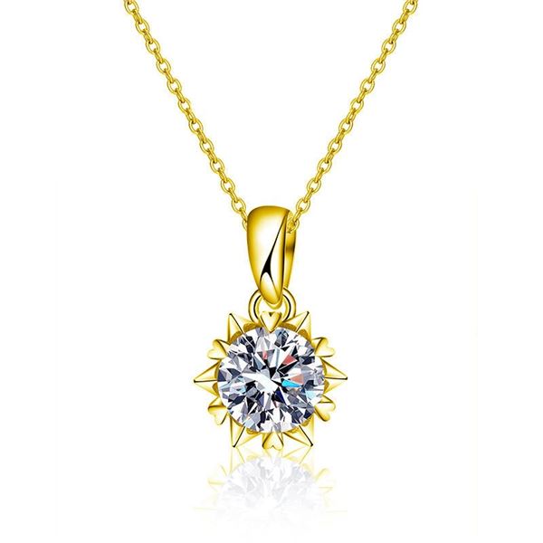 18KGP STAMPED 1 CT GRA CERTIFIED BRILLIANT CUT