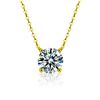Image 1 : 18KGP STAMPED 1 CT GRA CERTIFIED BRILLIANT CUT