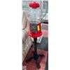 Image 1 : BUBBLE GUM MACHINE ON STAND (WORKS ALL COINS)