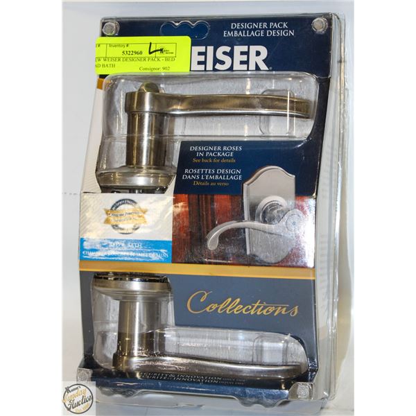 NEW WEISER DESIGNER PACK - BED AND BATH