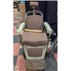Image 1 : ANTIQUE/VINTAGE BARBER CHAIR MADE IN CHICAGO -