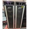 Image 1 : PAIR OF PEAVY TOWER SPEAKERS T-300 HIGH FREQUENCY