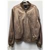 Image 1 : MENS LARGE GOLD KENNETH COLE BOMBER JACKET