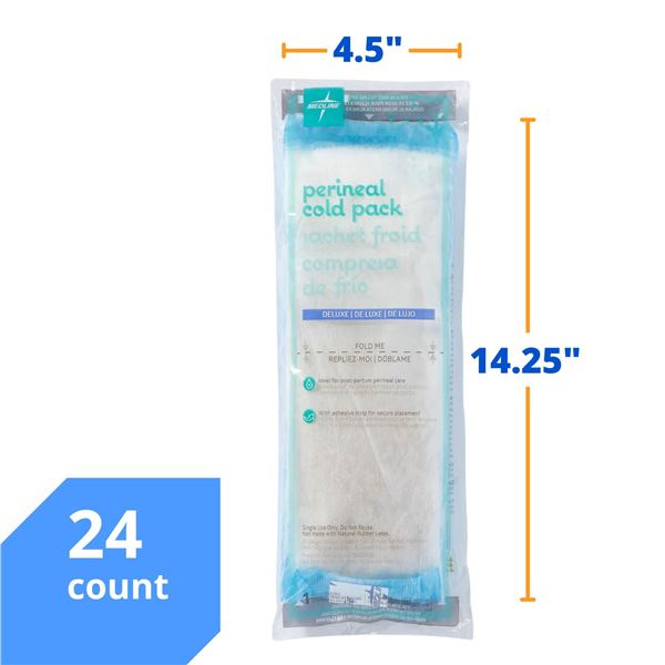 NEW WITH BOX 24 MEDLINE PERINEAL COLD PACK