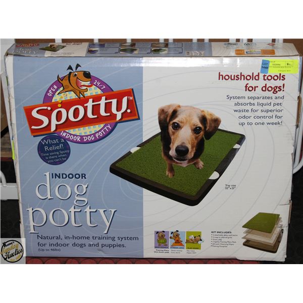 NEW SPOTTY INDOOR DOG POTTY