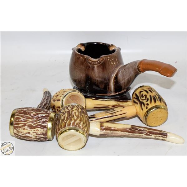 VINTAGE 2 SET'S CIGAR SALT & PEPPER