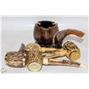 Image 1 : VINTAGE 2 SET'S CIGAR SALT & PEPPER
