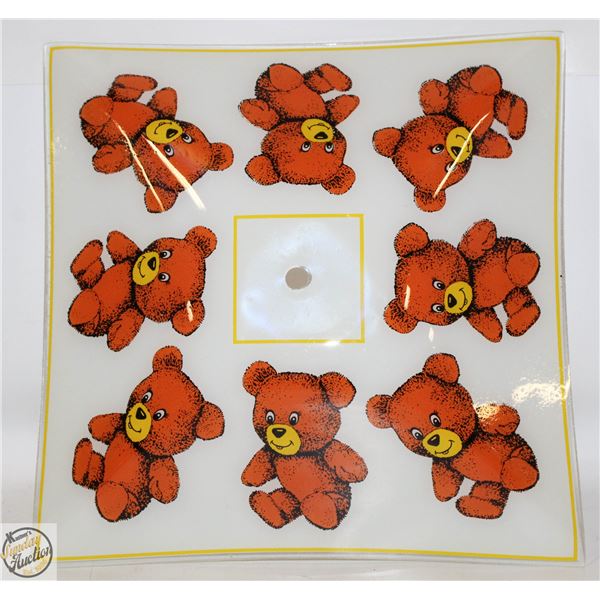 VINTAGE TEDDY BEARS CEILING LIGHT