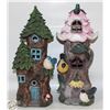 Image 1 : LOT OF 2 DECORATIVE OUTDOOR