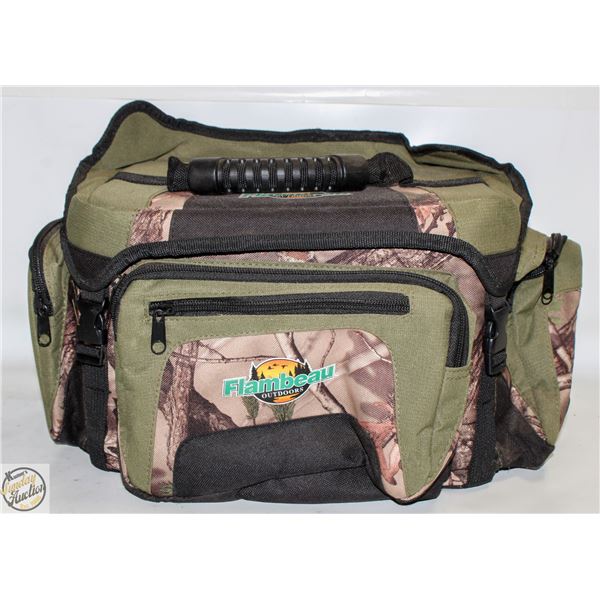 FISHING CAMO TACKLE BOX WITH REMOVABLE LOCKING