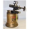 Image 1 : ANTIQUE COLEMAN BRASS SOLDERING TORCH