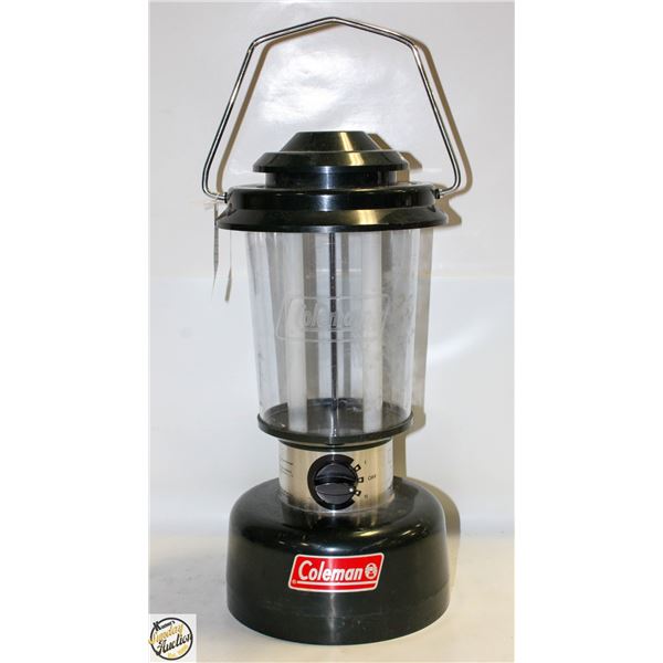 COLEMAN BATTERY OPERATED LAMP
