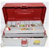 Image 1 : FISHING TACKLE BOX WITH TACKLE