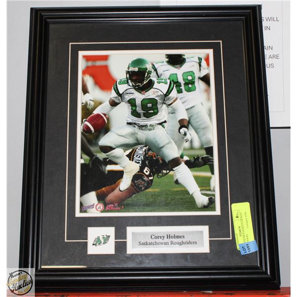 COREY HOLMES SASKATCHEWAN ROUGHRIDERS