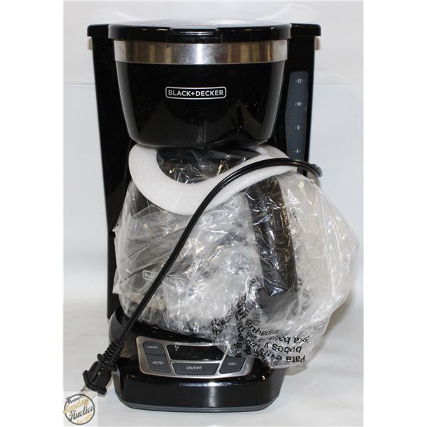 BLACK & DECKER CUP DRIP COFFEEMAKER