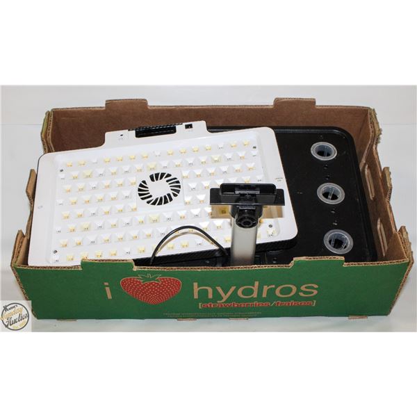 BOX WITH IDOO HYDROPONICS LED GROWING