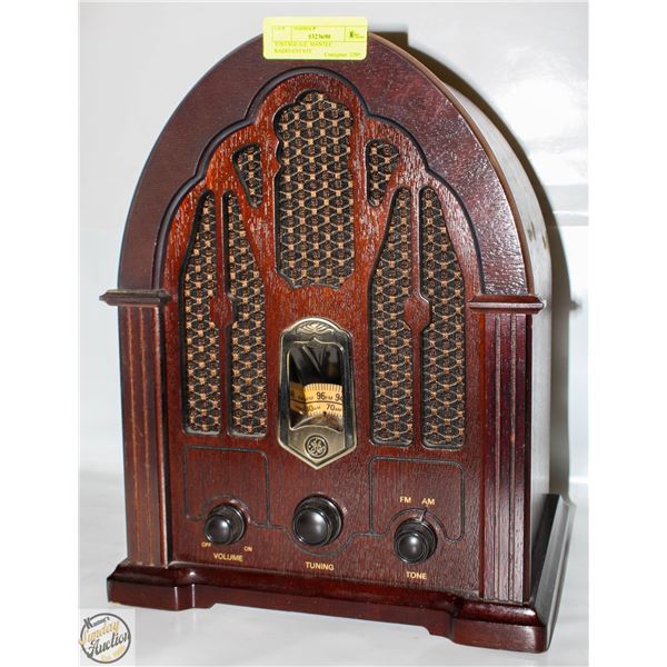 VINTAGE G.E. MANTLE RADIO-ESTATE