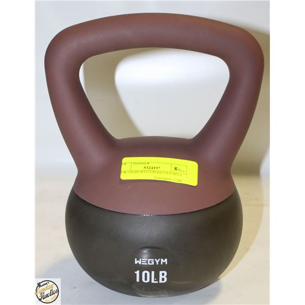NEW 10LBS WEGYM KETTLE BELL