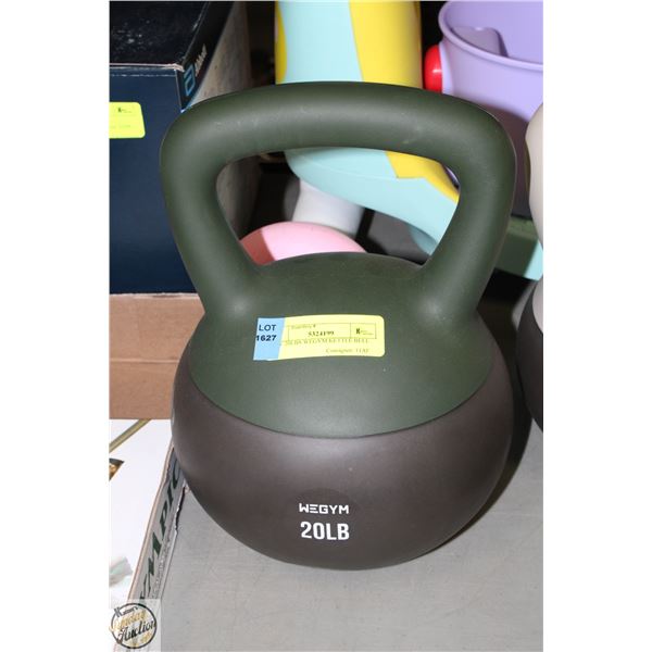 NEW 20LBS WEGYM KETTLE BELL