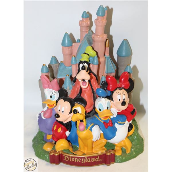 DISNEY CASTLE ANNIVERSARY COIN BANK/MICKEY+