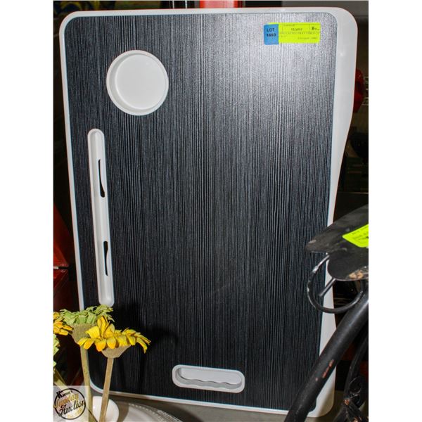 FOLDING LAP/BED TRAY TABLE- 23" X 16" X 11"