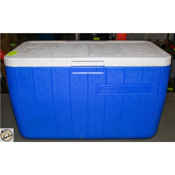 COLEMAN COOLER 45L ITEM CODE# 5248 USED