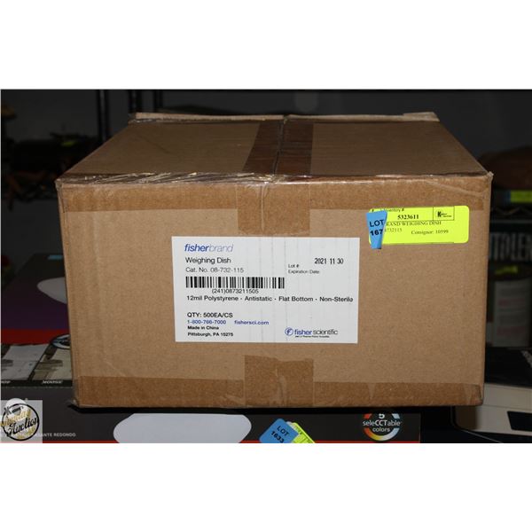 FISHERBRAND WEIGHING DISH ITEM# 08732116