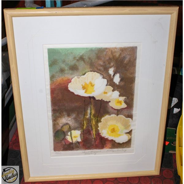 ESTATE WATER COLOUR PAINTING FRAMED #39/250