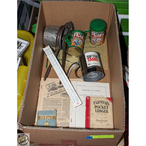 ESTATE ANTIQUES + ESTATE VINTAGE ITEMS