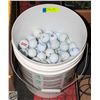 Image 1 : (13 DOZEN) GOLF BALLS IN 5-GALLON PAIL