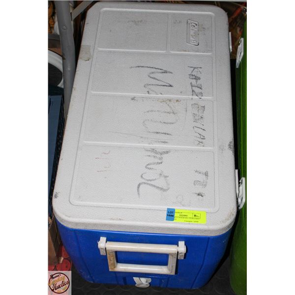 COLEMAN COOLER 45L ITEM CODE# 5248 USED