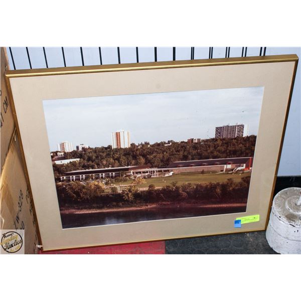 ESTATE FRAMED OLD EDMONTON KINGSMEN