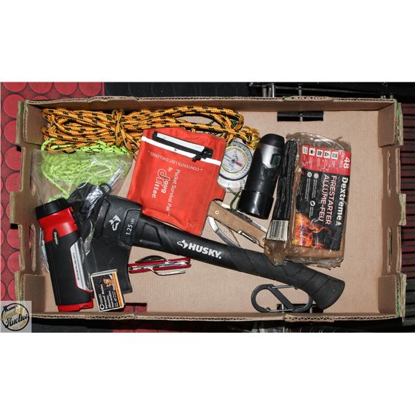 FLAT OF CAMPING/HUNTING/OUTDOOR SURVIVAL