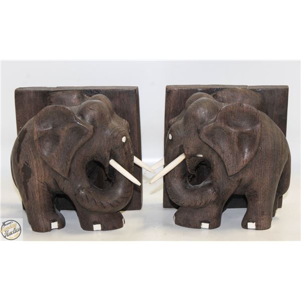 ELEPHANT BOOKENDS (HEAVY) 5"X5"X4"
