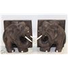 Image 1 : ELEPHANT BOOKENDS (HEAVY) 5"X5"X4"