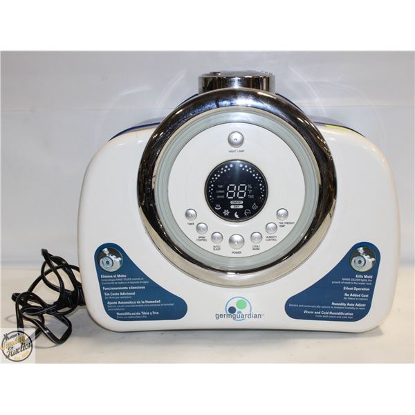 GERM GUARDIAN HUMIDIFIER WITH NIGHT LAMP-ESTATE