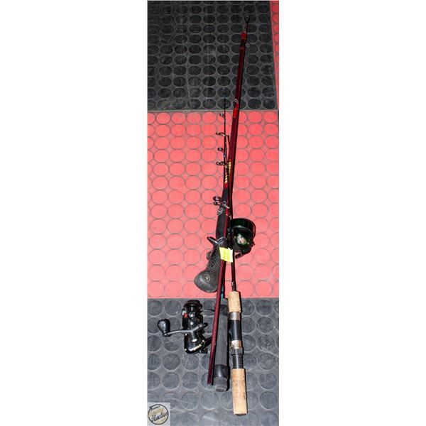 JOHNSON, RENEGADE, SHAKESPEARE FISHING RODS &