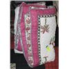 Image 1 : QUILTED DOUBLE PALM TREE BLANKET LINED-ESTATE