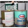 Image 1 : LOT OF 3 COLLECTABLE OIL CANS