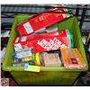 Image 1 : BOX OF TOOLS, HARDWARE, ETC