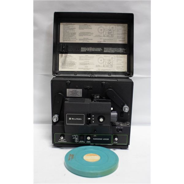 BELL & HOWELL FIMOSONIC W/8MM REEL