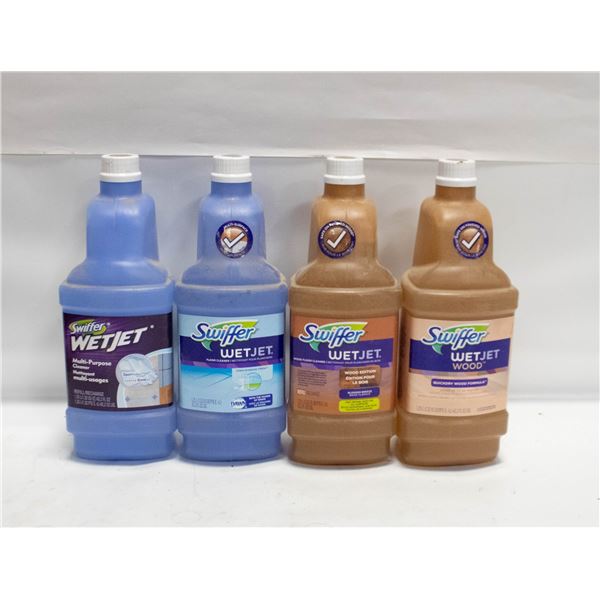 LOT OF FULL SWIFFER WETJET REFILLS