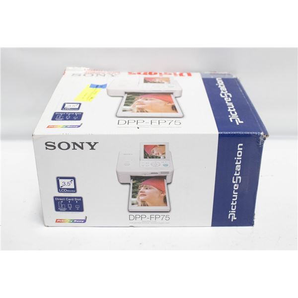 SONY DPP-FP75 PORTABLE PHOTO PRINTER