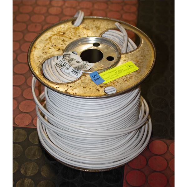 SPOOL OF 14-2 WIRE NEVER USED (APPROX 50M)