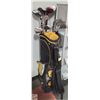Image 1 : FULL SET OF WILSON PRO STAFF GOLF CLUBS AND GOLF