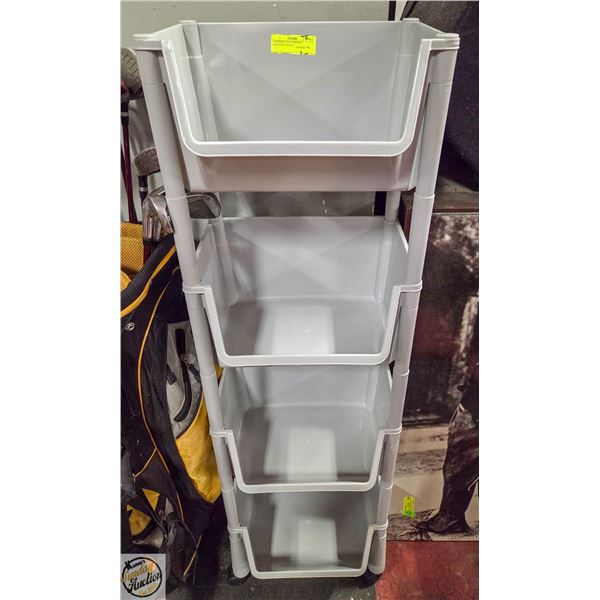 4-TIER ROLLING STORAGE SOLUTION - MULTI-